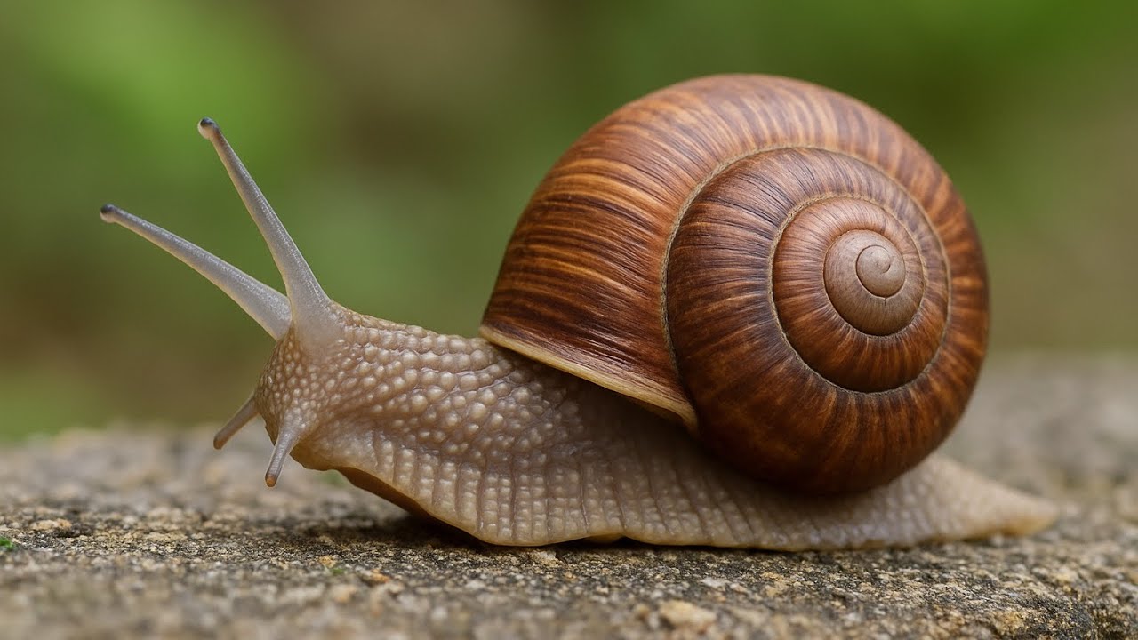 Enjoying snails 🐌 