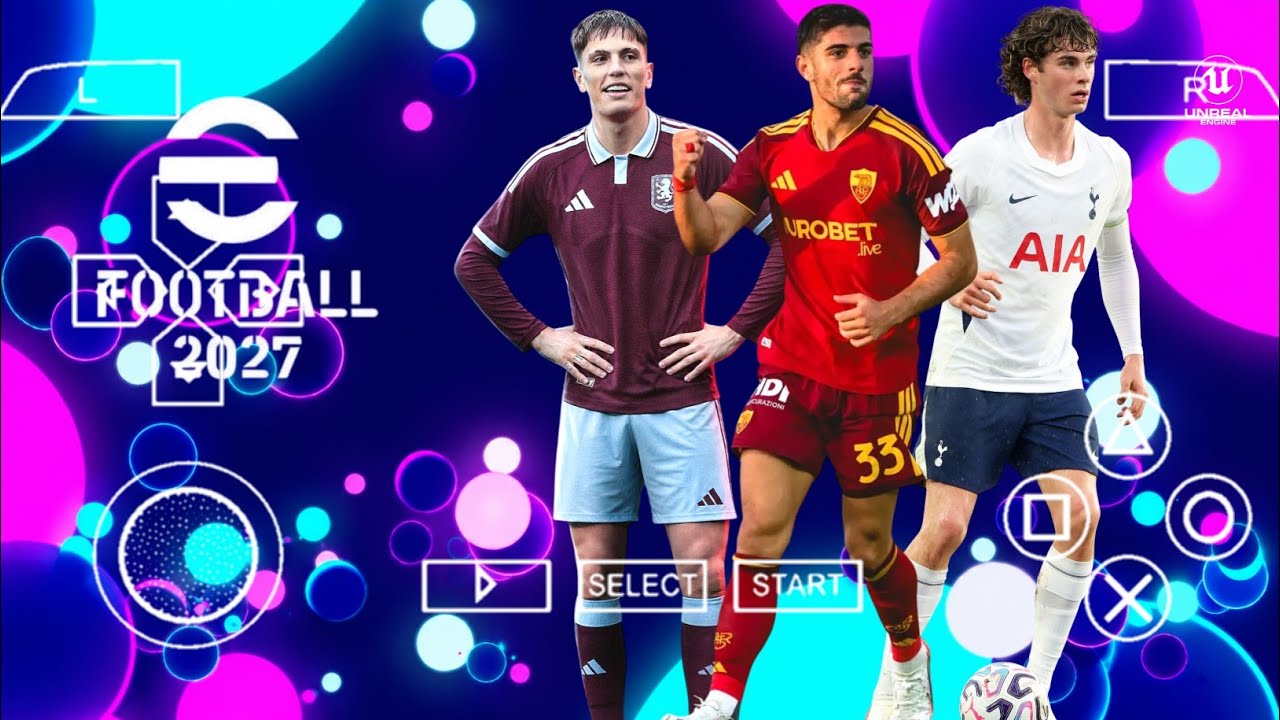 eFootball PES 2027 PSP Android Offline Камера PS5 | Efootball 2027 PPSSPP Обновление сезона и луч...