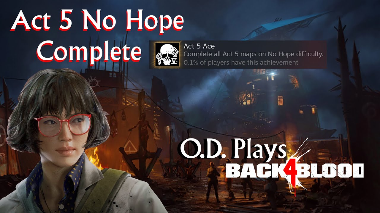 Back4Blood 🔥Act 5 No Hope Complete Run🔥 |No Melee, No T5, No Exploits|