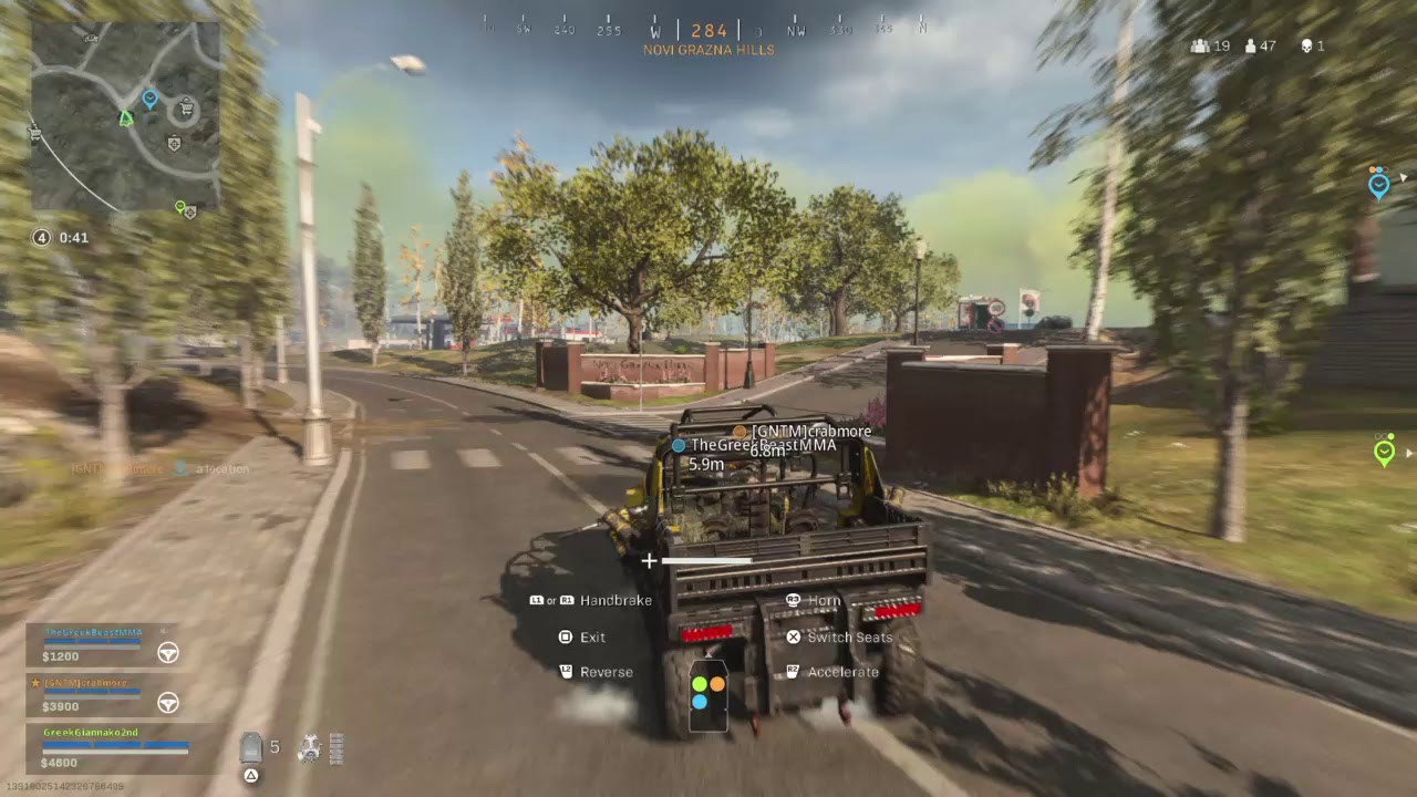 COD WARZONE GREEK CRAZY DRIBER
