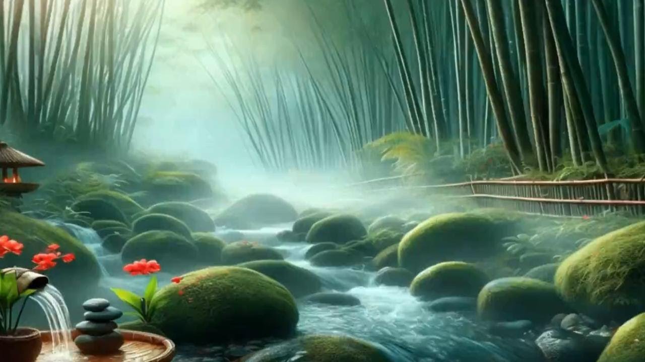 Mindfulness Before Bed 🌙 Let Go of Stress with Relaxing Night Music 😴💤