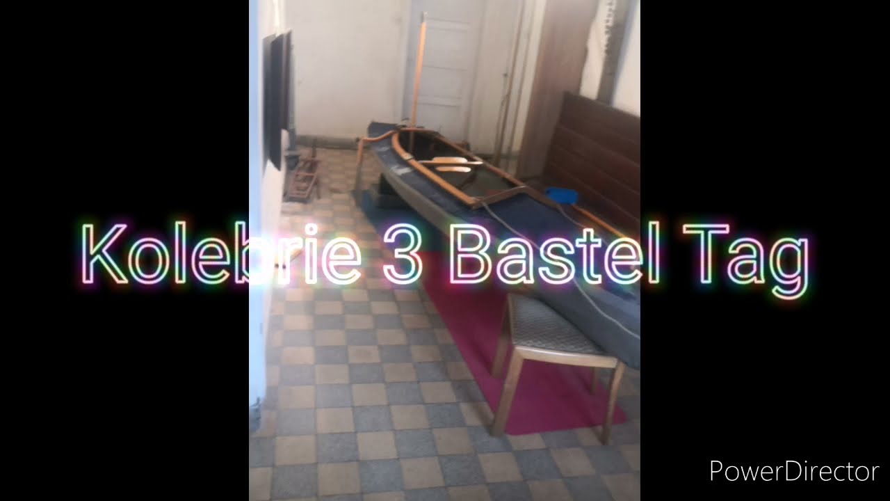Kolebrie 3 Faltboot basteln