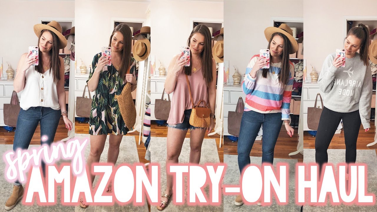 AMAZON TRY-ON HAUL - SPRING 2019 | Sarah Brithinee