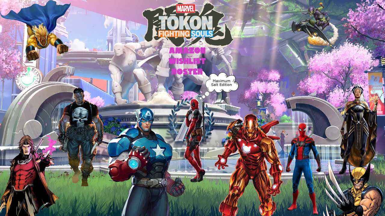 Marvel Tōkon: Fighting Souls Wishlist Roster