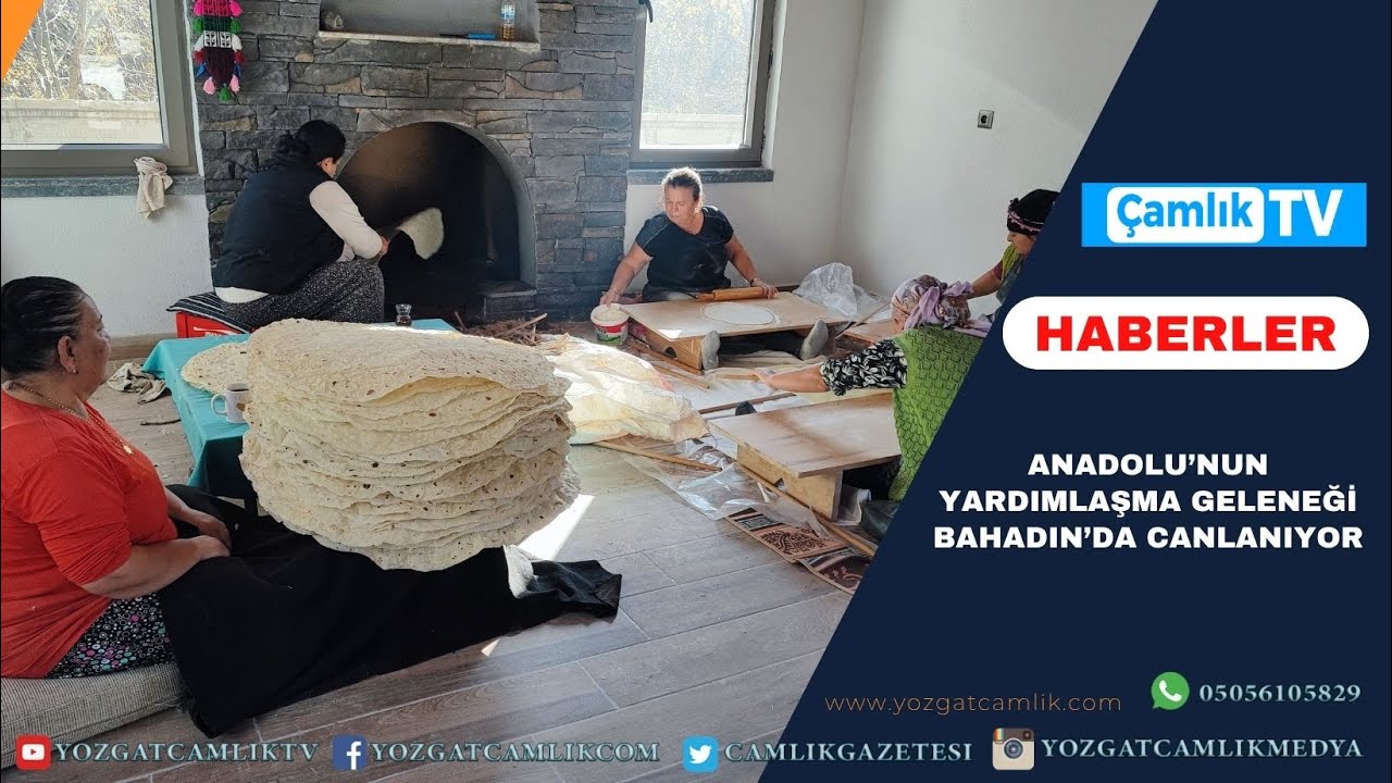 Anadolu’nun Yardımlaşma Geleneği Bahadın’da Canlanıyor