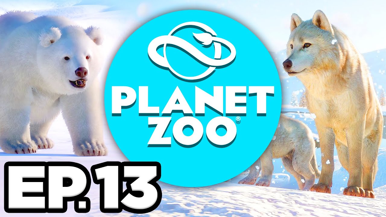 Planet Zoo: Arctic Pack Ep.13 - ❄️ 🐆 SNOW LEOPARD & NEW EXHIBIT CREATURES!!! (Gameplay / Let’s Play)