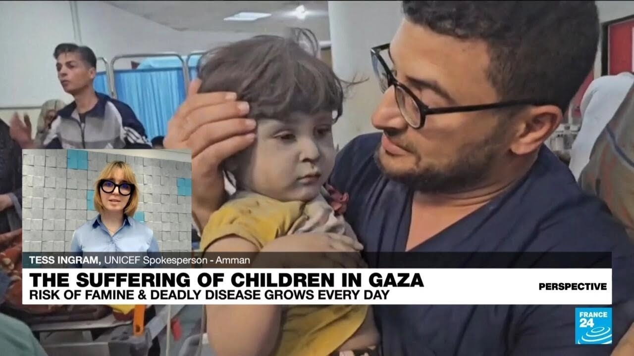 UNICEF: 'There are so many children on the streets of Gaza and in incredible need' • FRANCE 24
