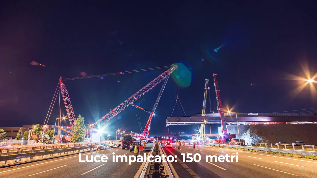 Cavalcavia autostrada A1 - Milano-Napoli - Sesto Fiorentino (FI)