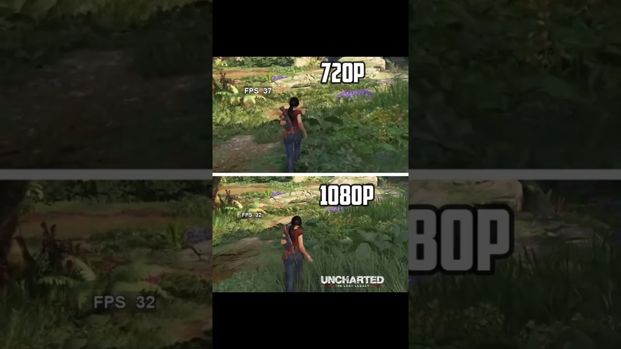 720P vs 1080P FPS Difference #shorts #gtx1060#gta5