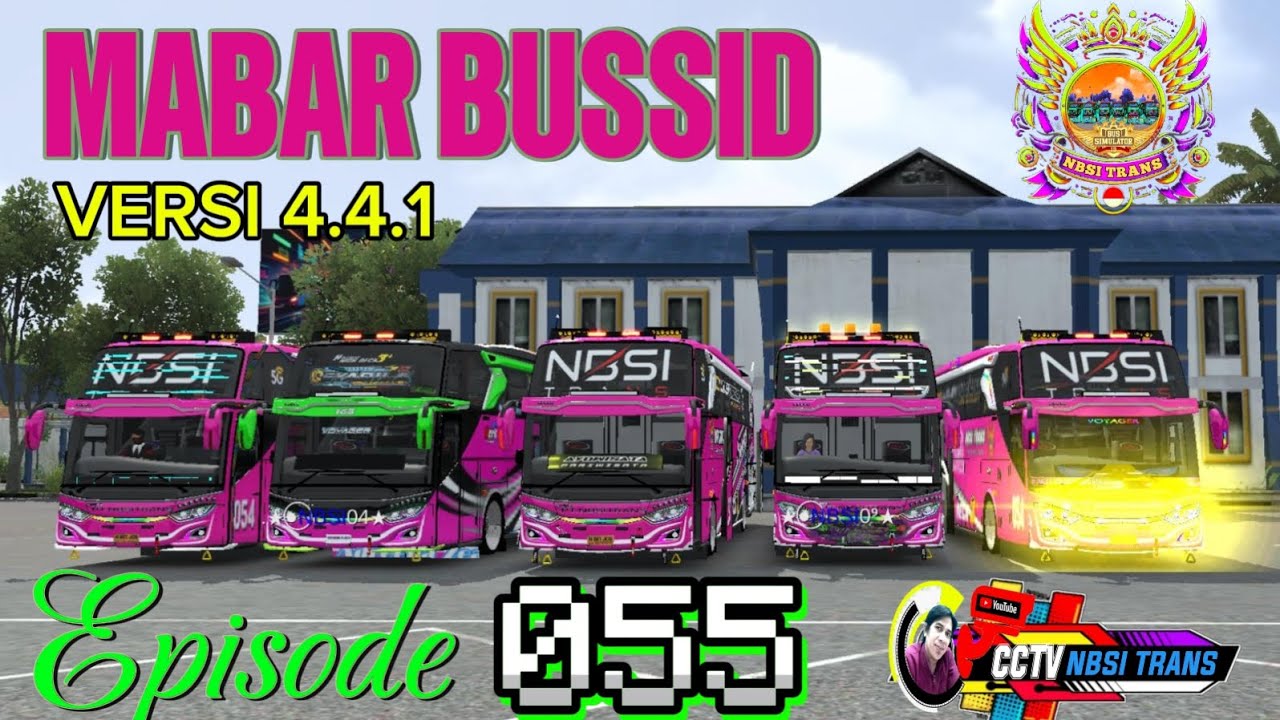 MABAR GRUP NBSI TRANS EDISI 055 MODE XHD JB3 ARJUNA#cctv#bussid#nbsitrans