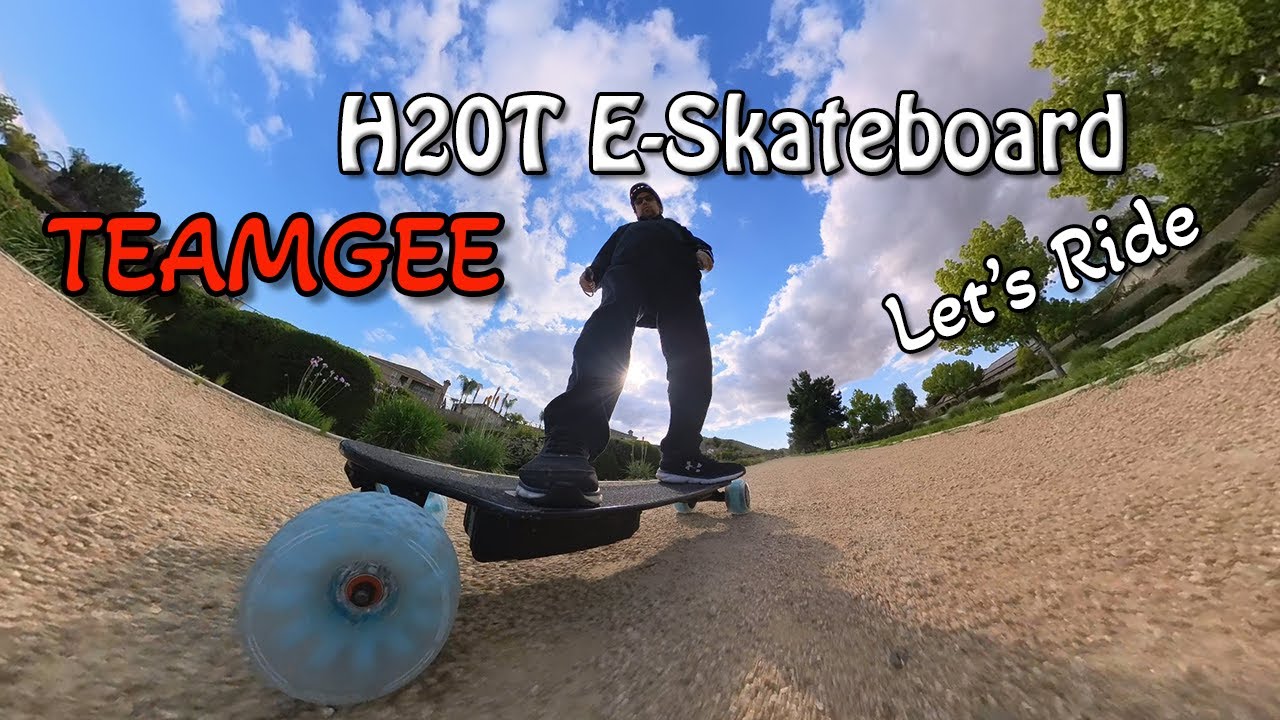Teamgee H20T Electric Skateboard - Awesome Ride!