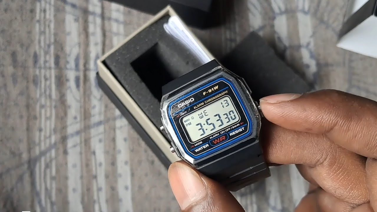 Casio f91w ...