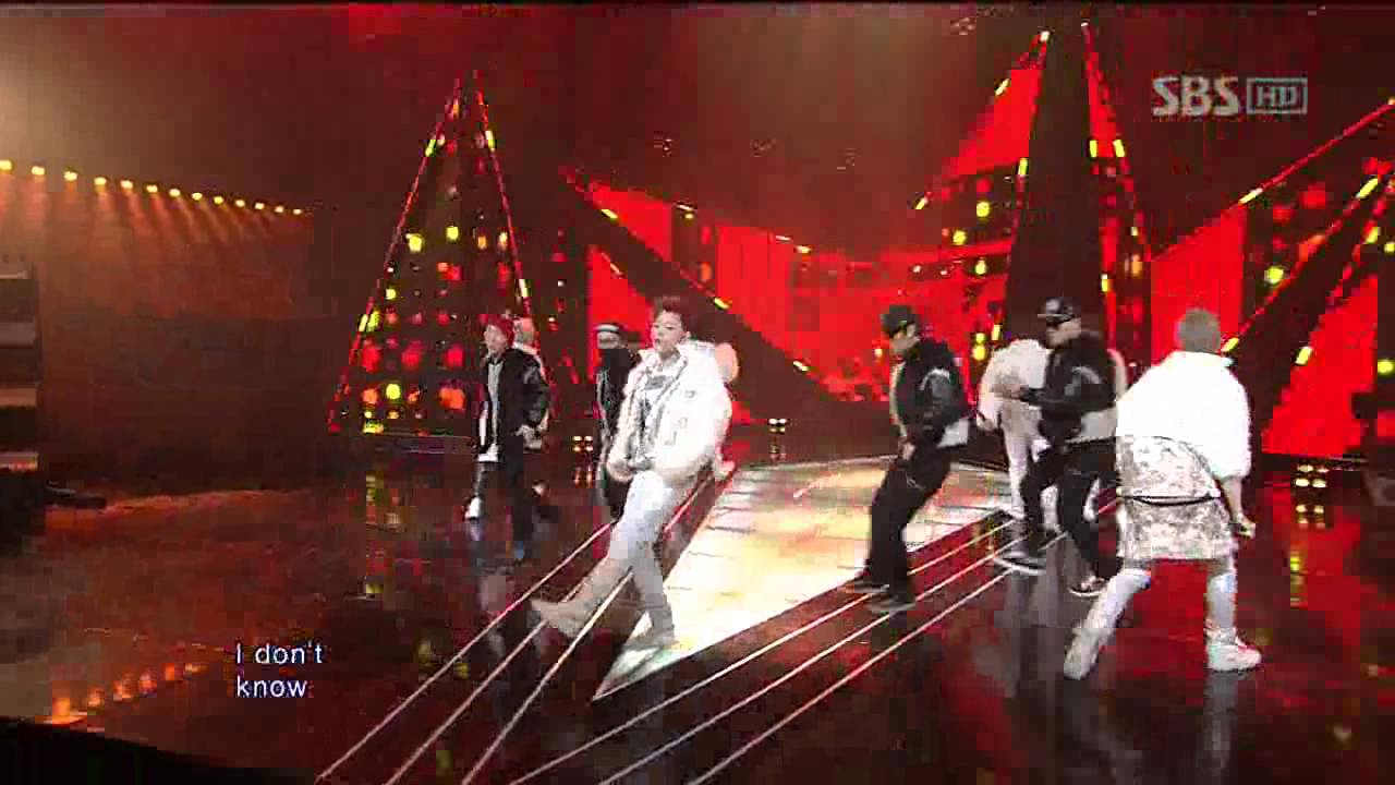 Block B [Ура] @SBS Inkigayo Популярная песня 20120219