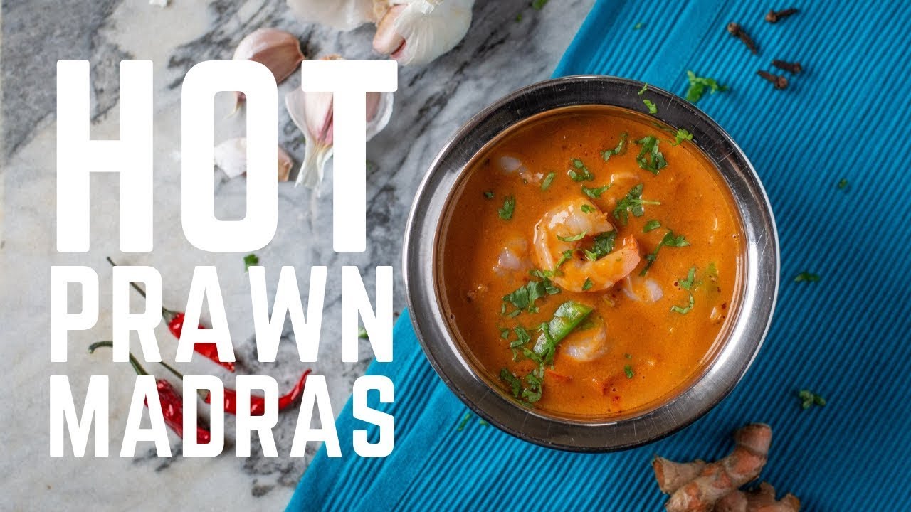 Hot Prawn Madras Curry - Easy One Pot Camping Meals - Campervan Cooking