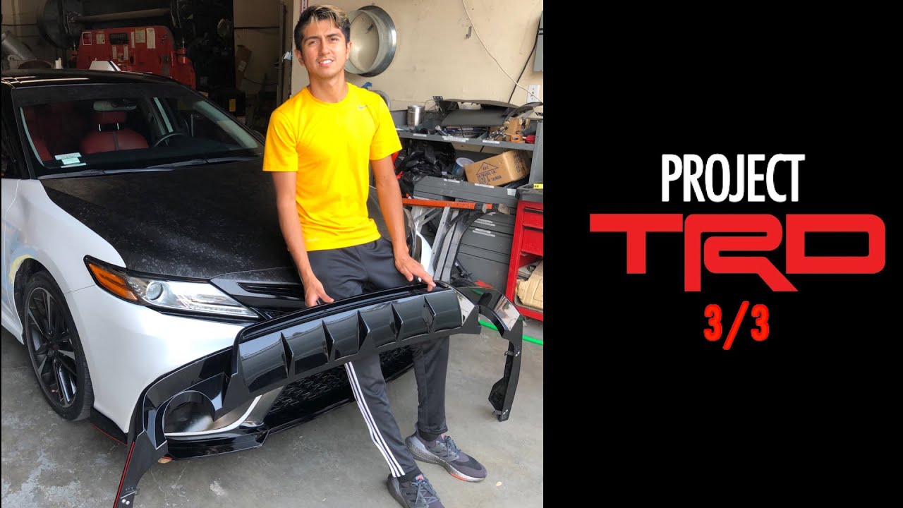 I INSTALLED A TRD DIFFUSER !!!! #PROJECTTRD | CAMRY XSE 2018 - 2023 |