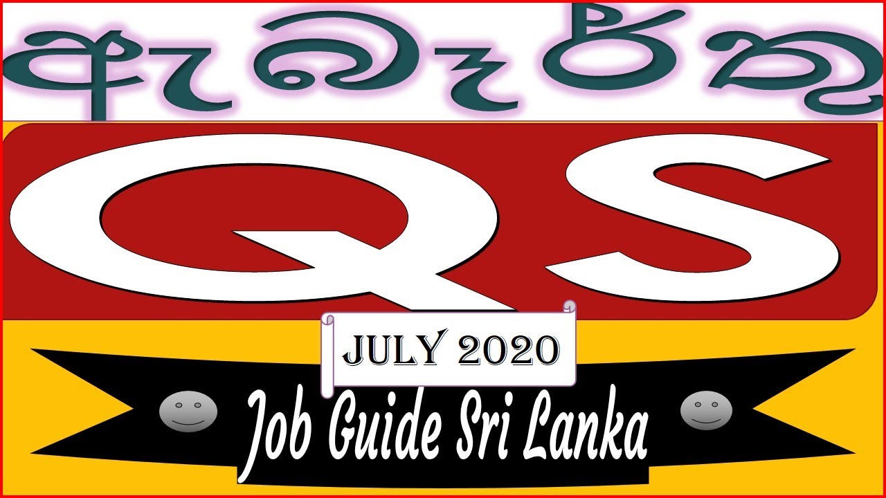 QS Job in Sri Lanka 2020 Guide to Qualifications  Duties and Responsibilities