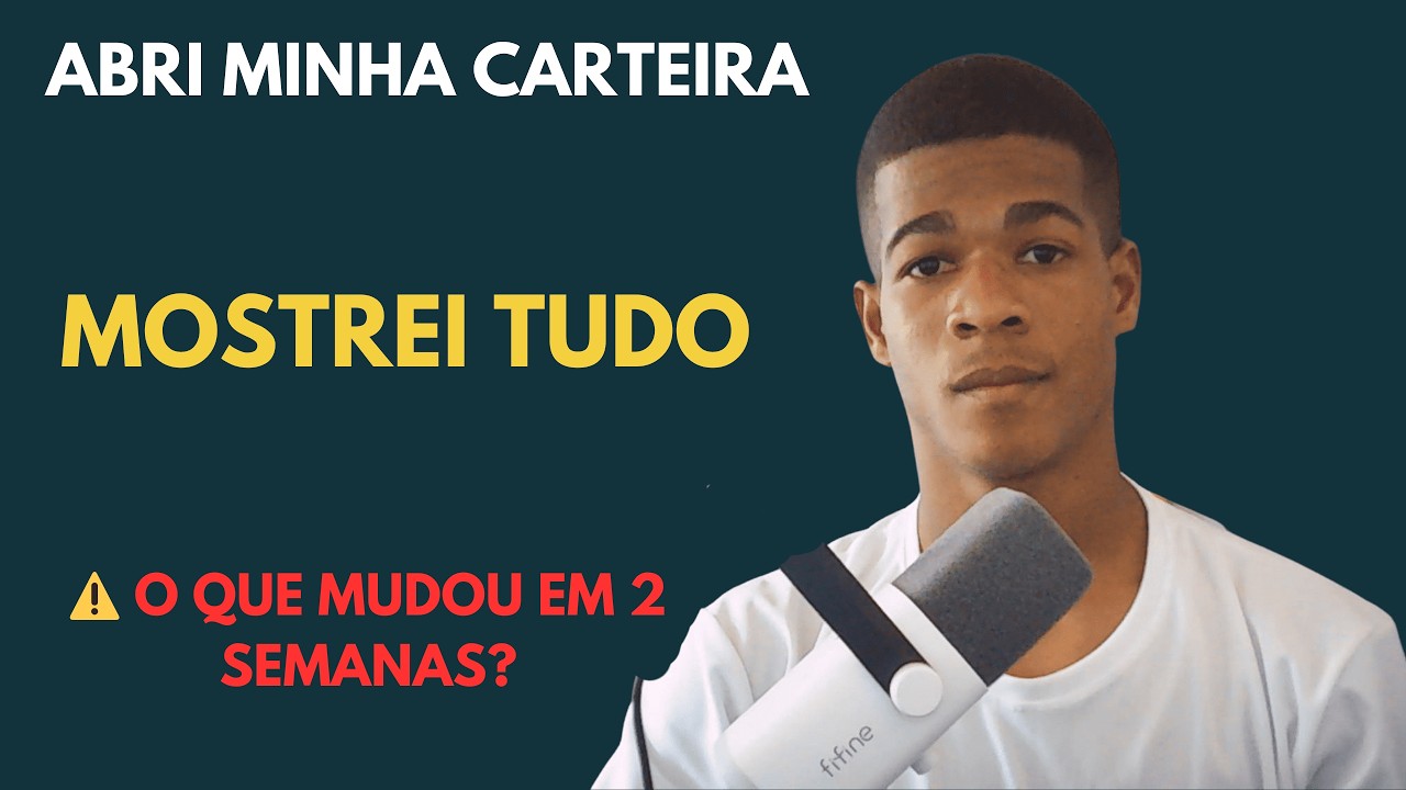 14 DIAS SEM GRAVAR: CARTEIRA ATUALIZADA & NOVOS APORTES