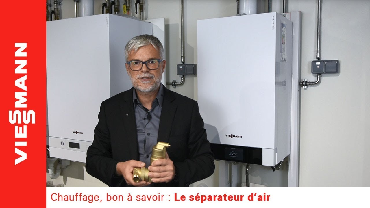 Le séparateur d'air, accessoire indispensable du chauffage.