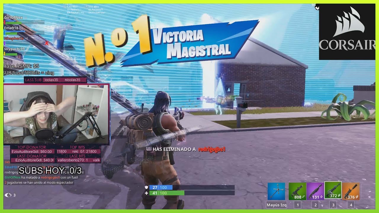 MI MEJOR PARTIDA DE FORTNITE 🔥🔥🔥 por ahora xd | GirlOfNox