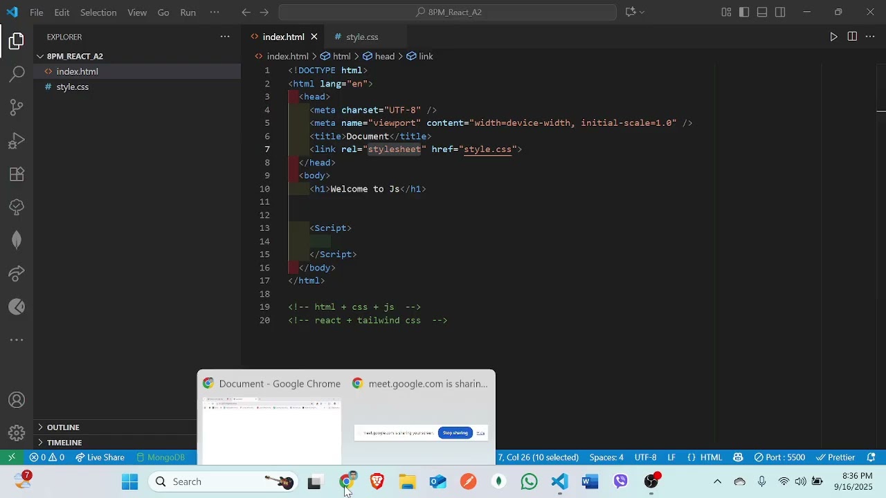 A2 JavaScript day 1