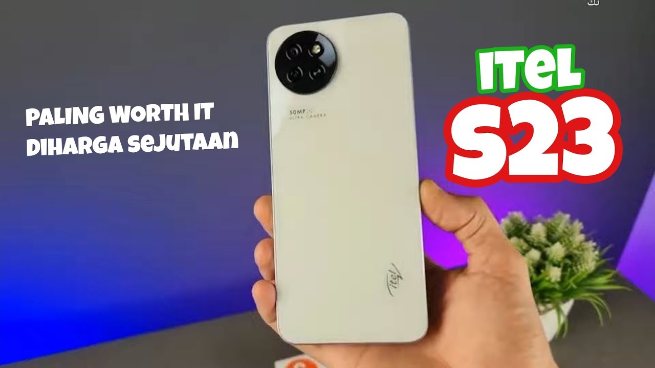 RP 1,1 JUTA, RAM 16GB, DESAIN ELITE &ndash; ITEL S23