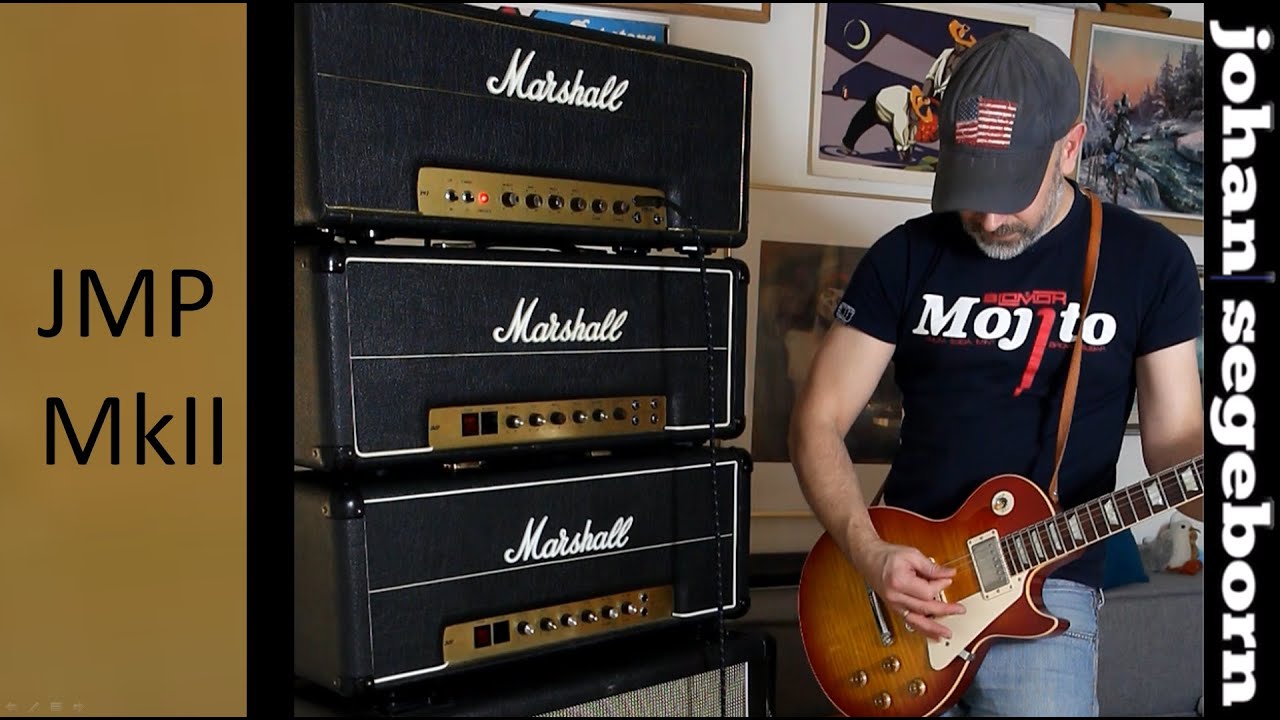 3 Versions of Marshall JMP Mk2 Comparison - Super Lead - Master Volume - Super Bass