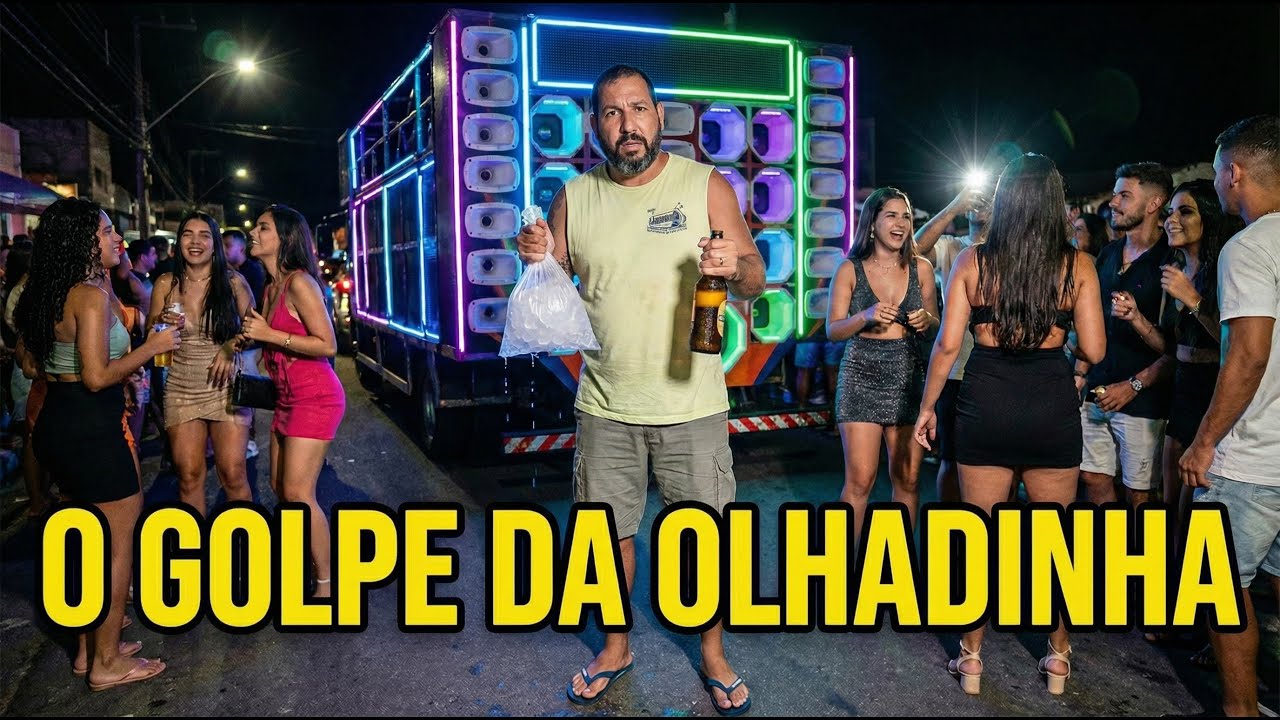 FUI COMPRAR GELO E PAREI NO PAREDÃO 😂 - O Golpe da Olhadinha (Áudio Oficial)