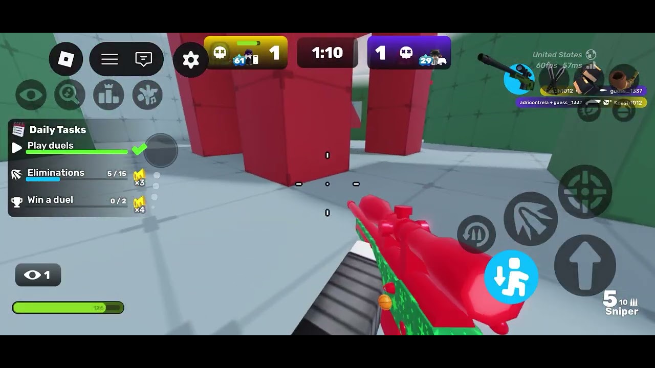 Playing rivals with my friend