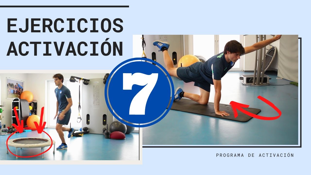 7 EJERCICIOS de ACTIVACIÓN PRE-ENTRENAMIENTO FÚTBOL | Calentamiento fútbol
