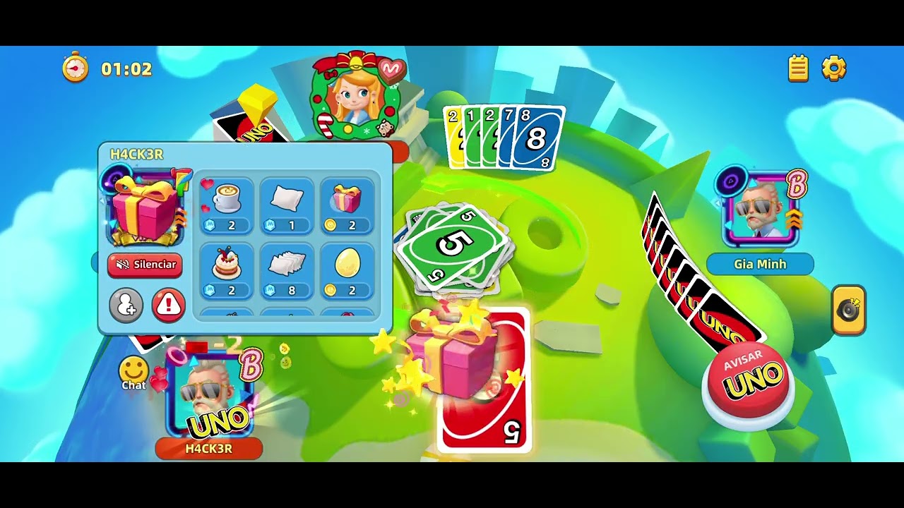 UNO! MOBILE GAME! THE CONTINUE OF SLL PLAYERS IN ROOM MODE PART 20! (PART 4/5)