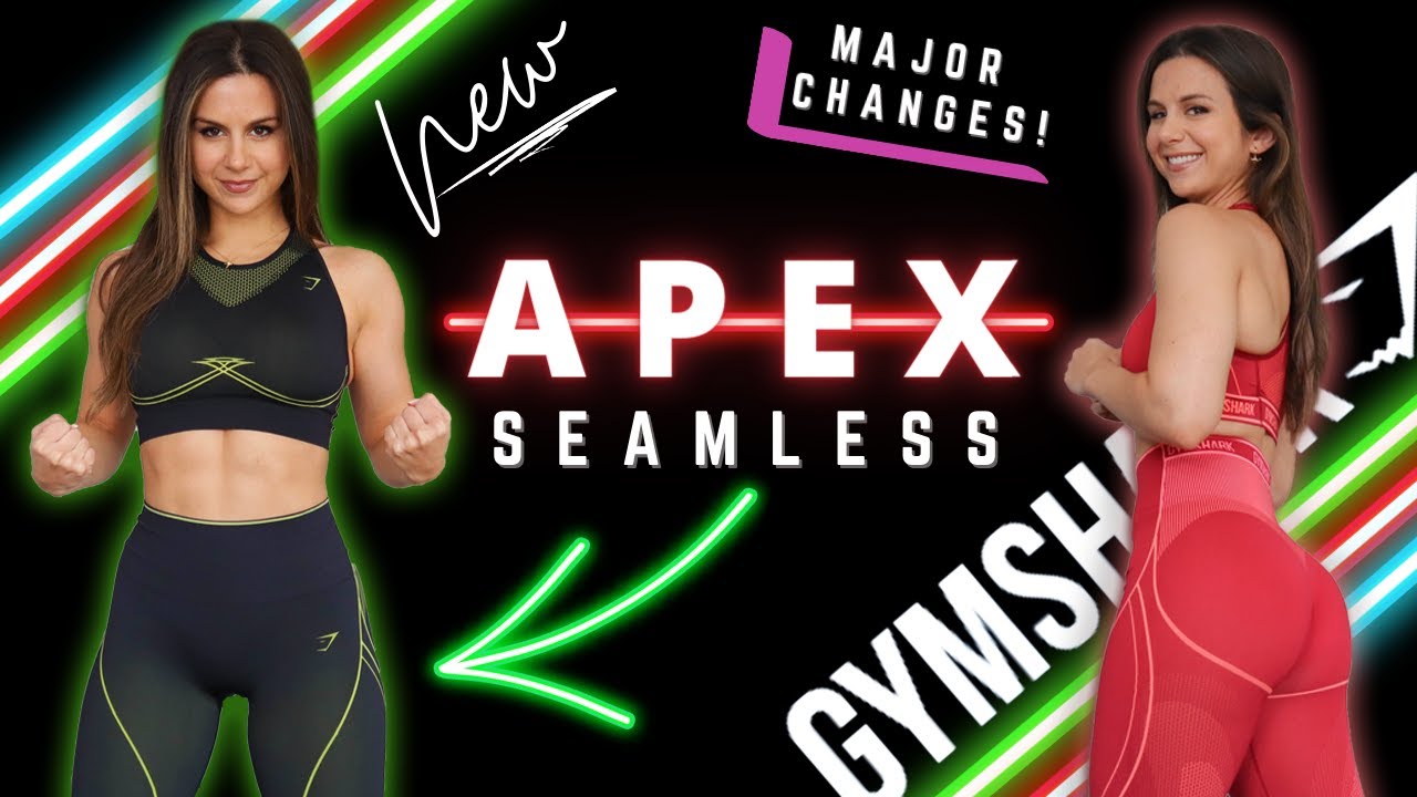 MAJOR CHANGES! GYMSHARK APEX SEAMLESS IN DEPTH REVIEW, TRY ON HAUL! UNRELEASED GYMSHARK 2021