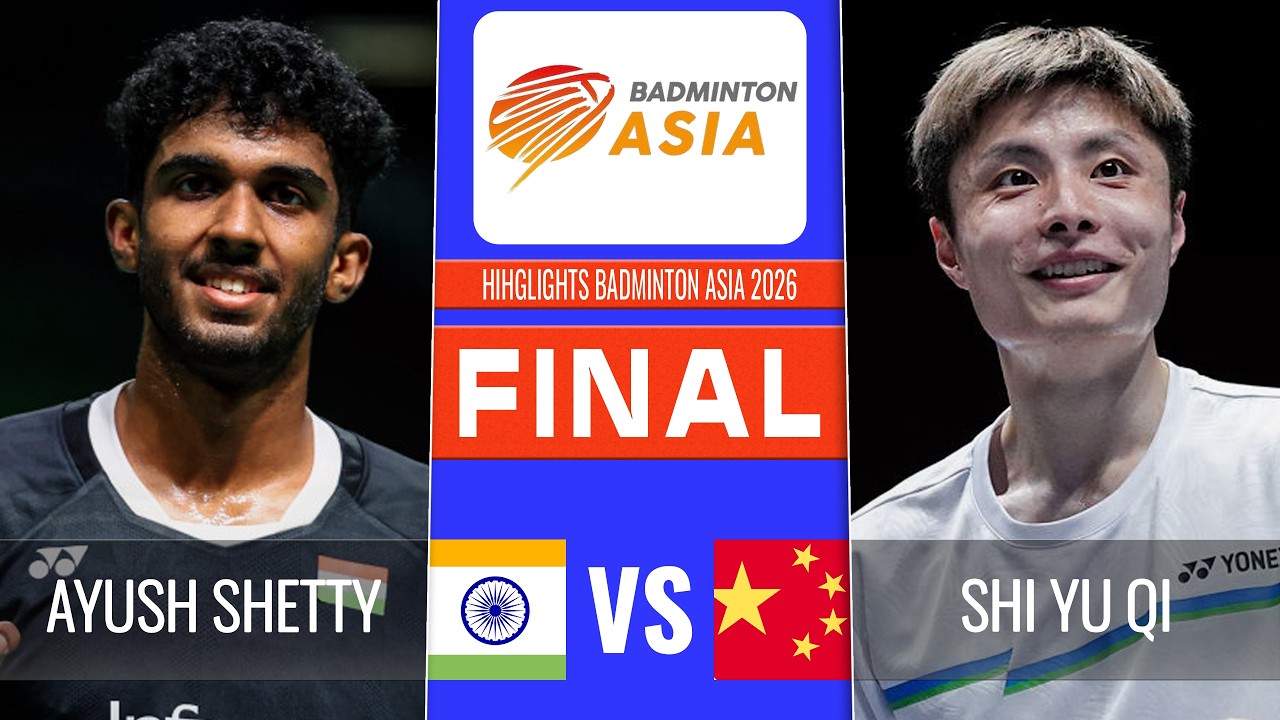 Ayush Shetty vs Shi Yu Qi | Badminton Asia Championships 2026 - Final