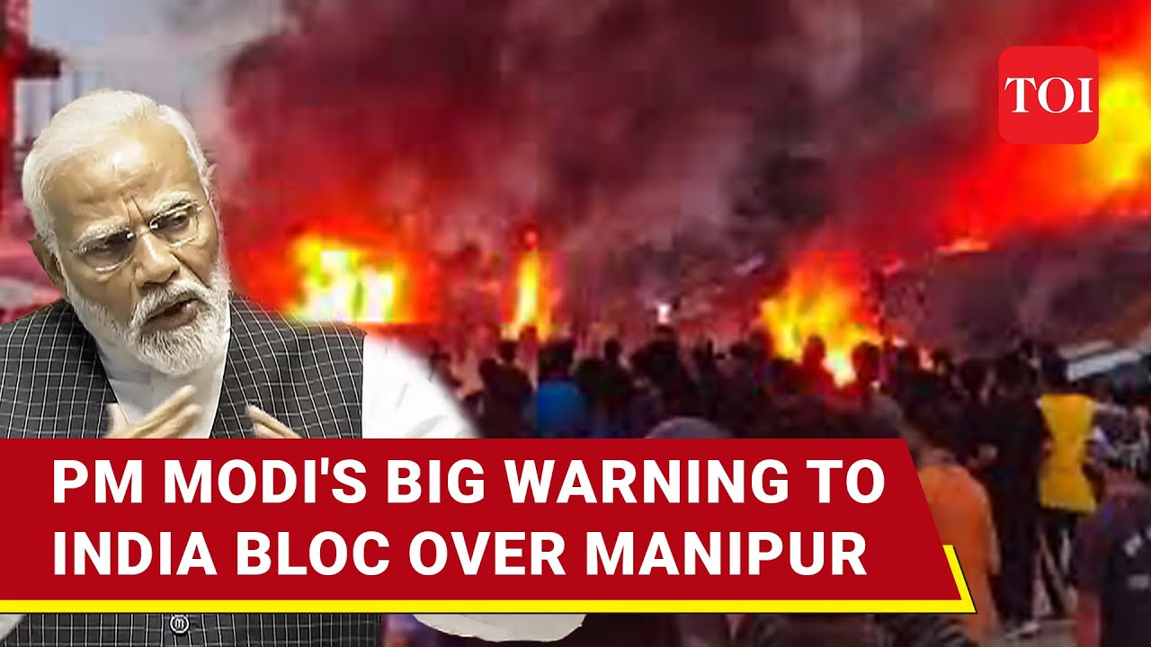 PM Modi Rips INDIA Bloc, Congress Over Manipur Issue In Rajya Sabha | 'Reject Hate Politics'