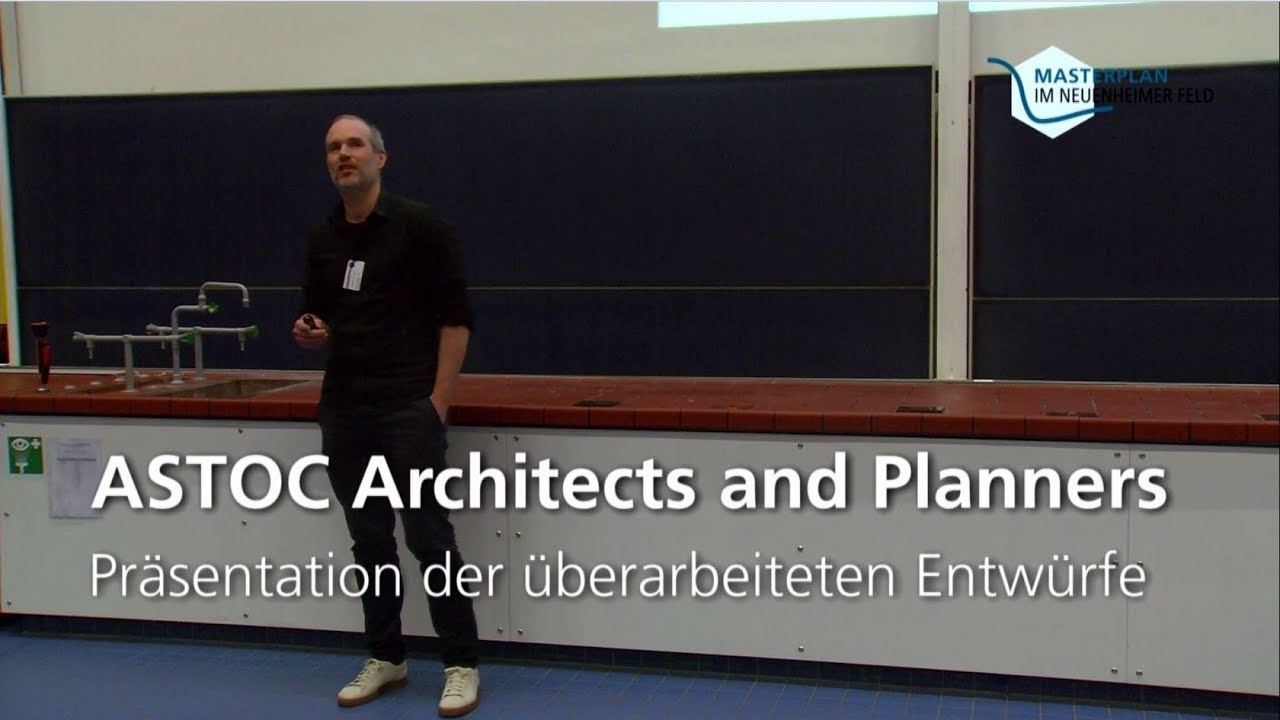 Masterplan Neuenheimer Feld - Präsentation der Entwürfe von Astoc