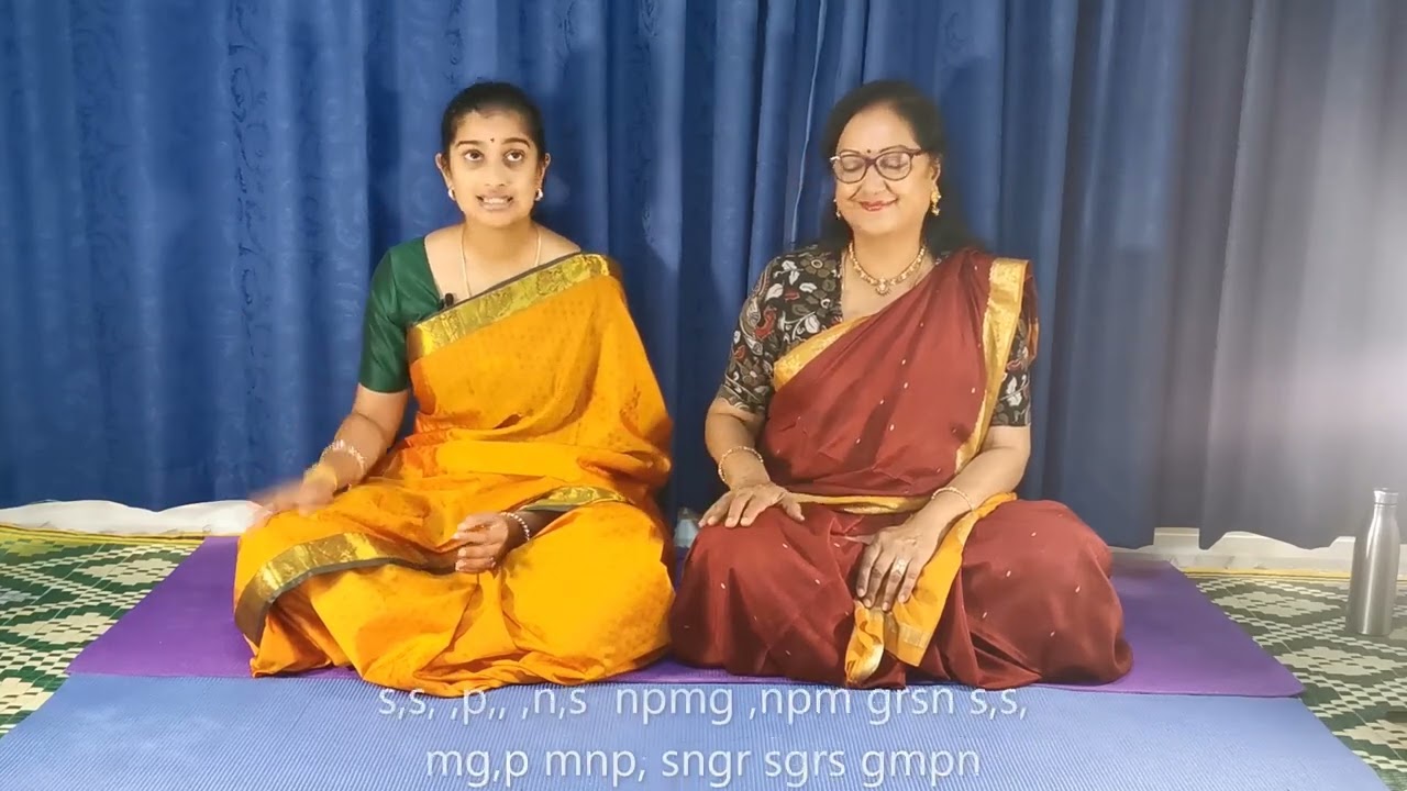 SHOBILLU SAPTHA SWARA - Part 2 Anu Pallavi - Music Lessons by Uma Ayyar
