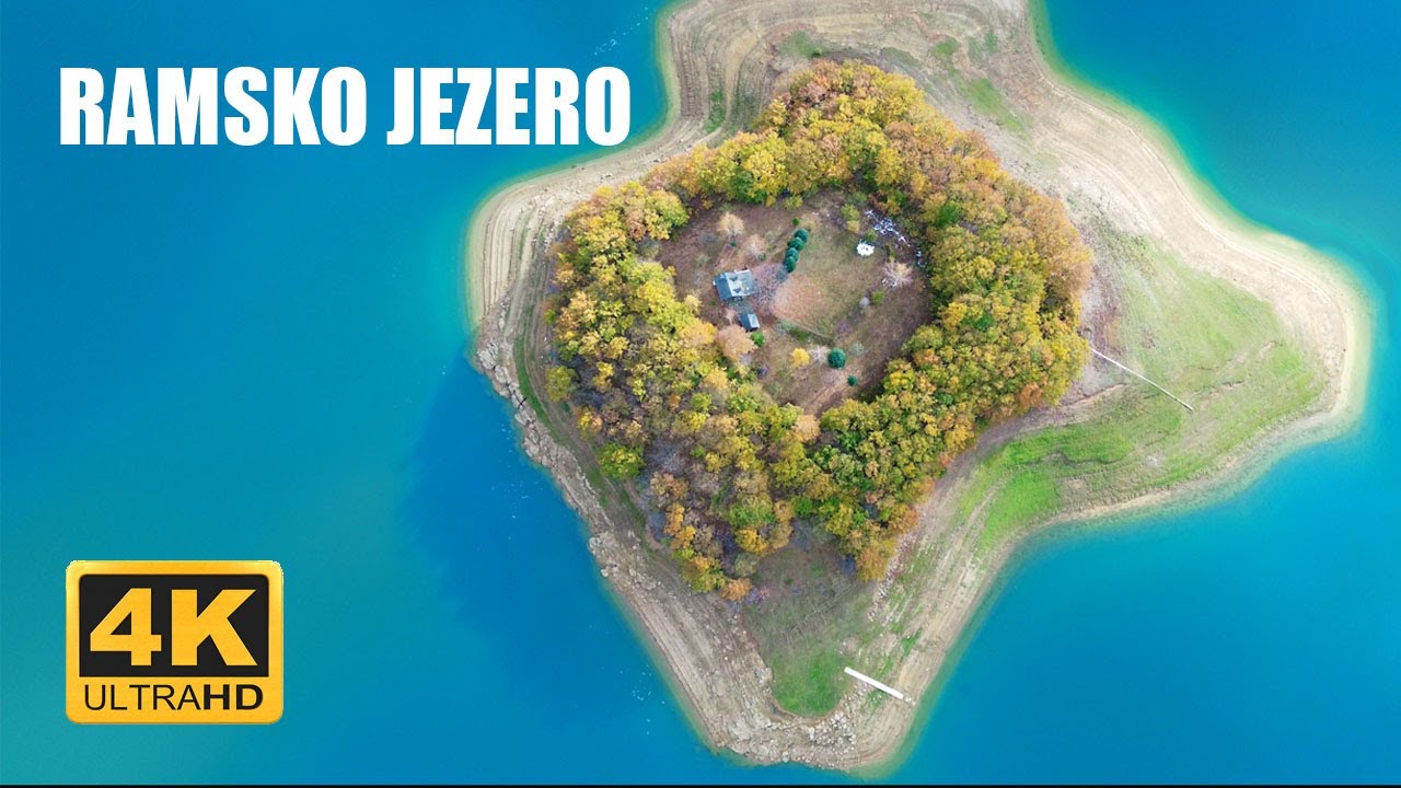 🇧🇦【4K】Experience Bosnia and Herzegovina: Rama Lake - one of the most beautiful in Europe