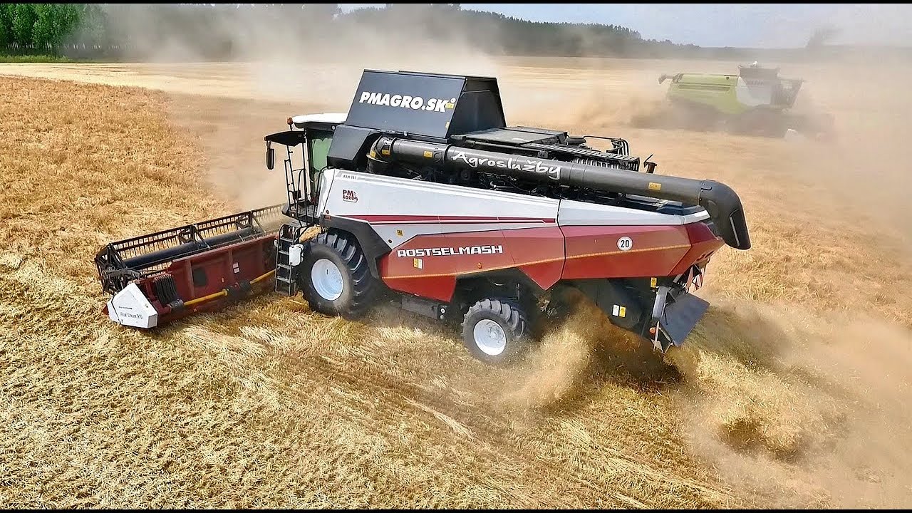 Russian Power - Rostselmash RSM 161  Vector 425