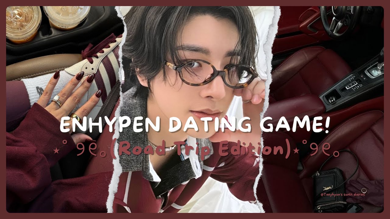 KPOP DATING GAME | ENHYPEN ROAD TRIP EDITION
