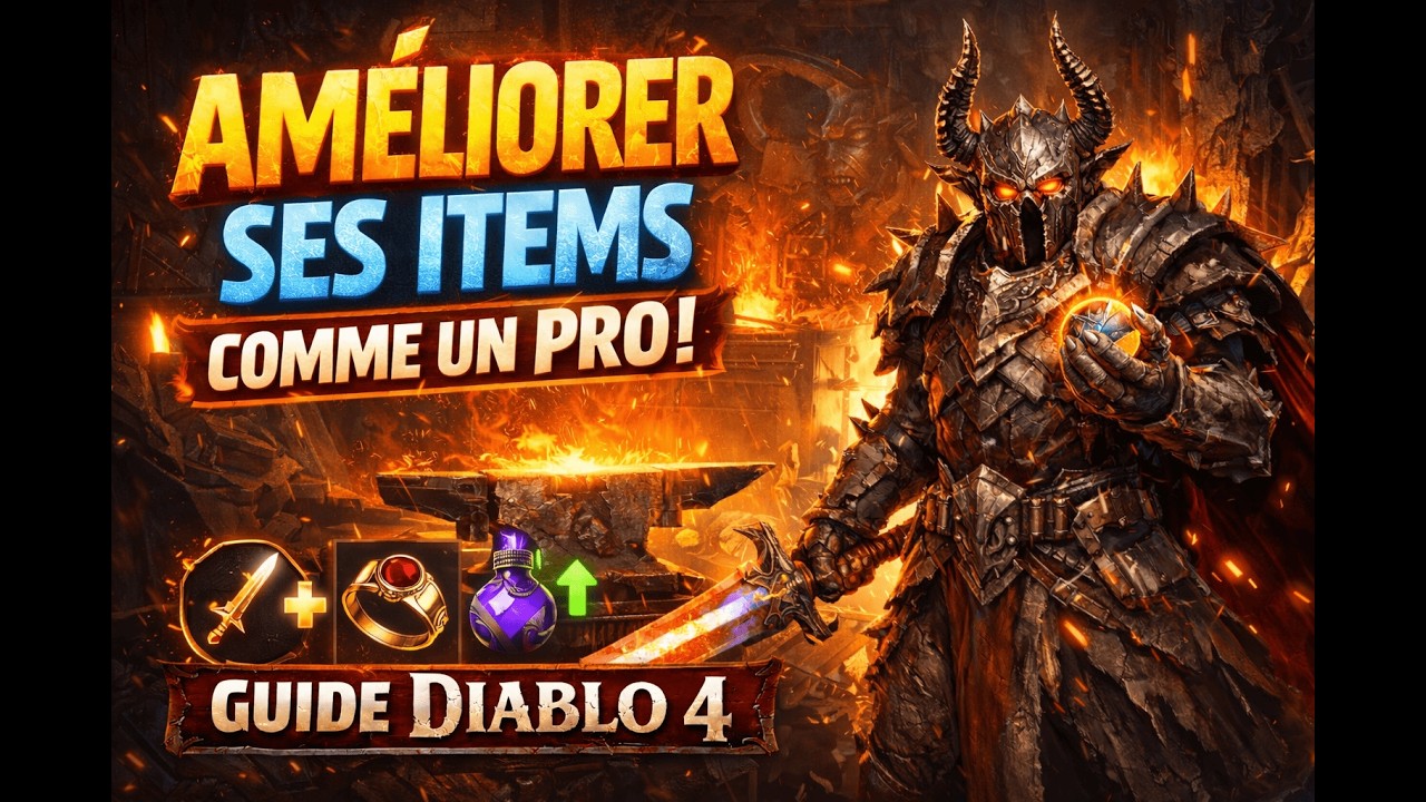 Diablo 4 : Comment MONTER & ses ITEMS (Guide sans prétention)