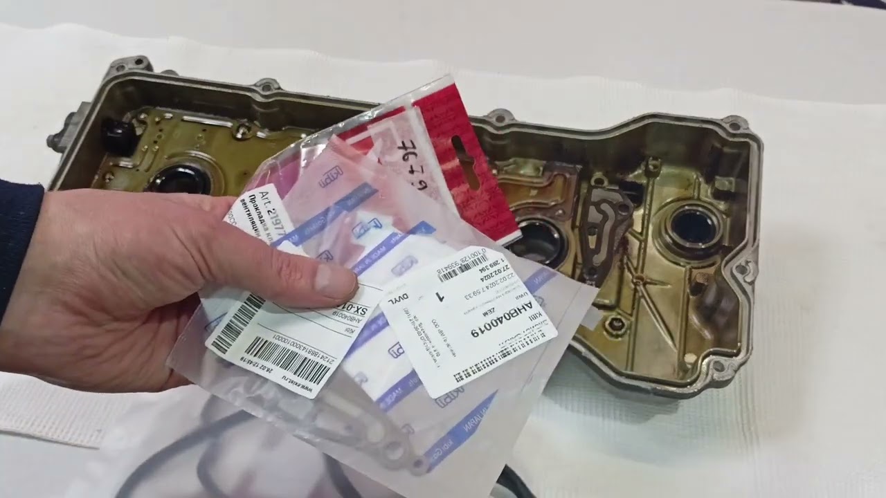 Замена прокладки клапанной крышки НИССАН АЛЬМЕРА КЛАССИК !!!