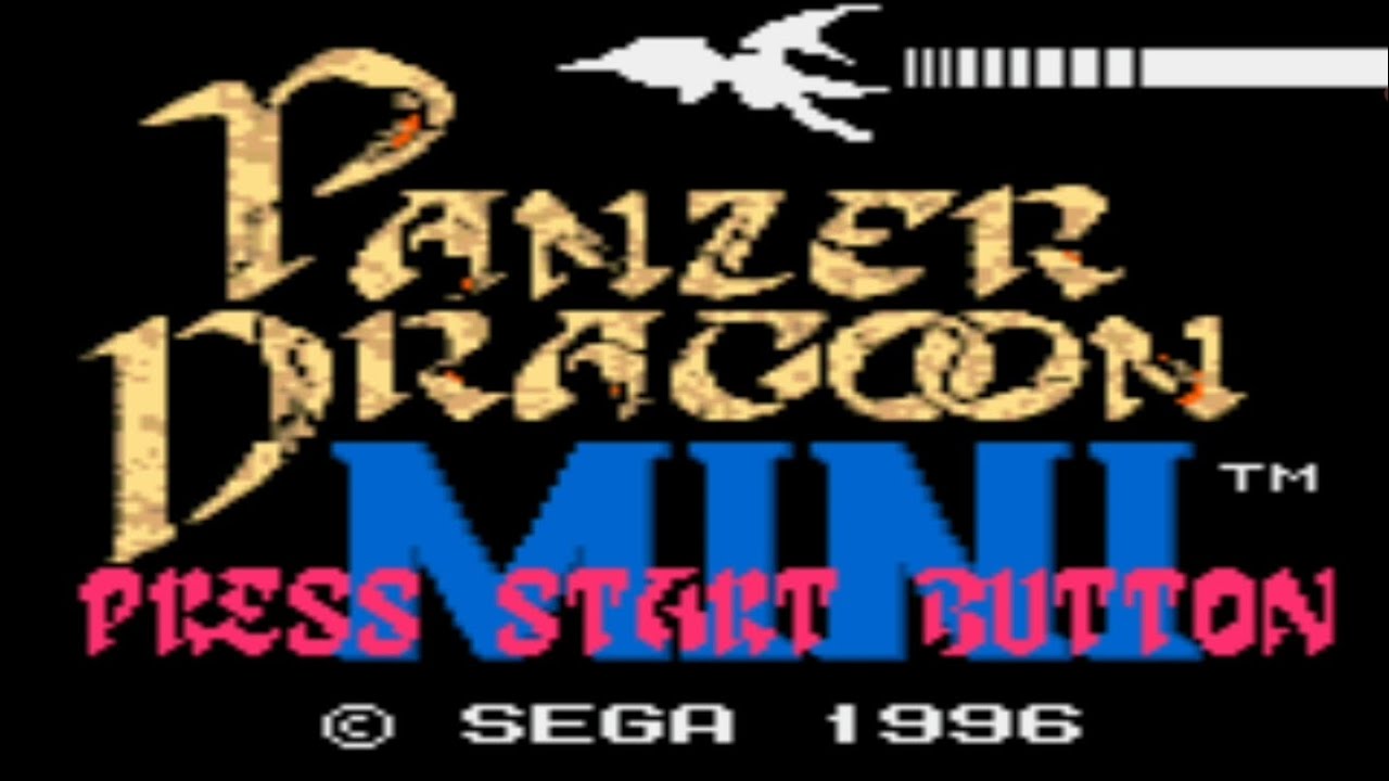 Panzer Dragoon MINI (1996) FULL Gameplay GAME GEAR