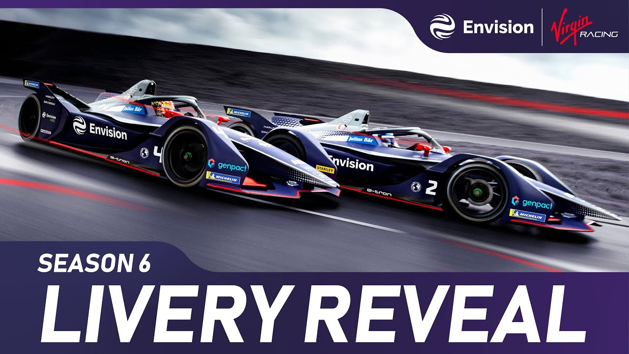 Envision Virgin Racing Livery Reveal (Formula E 2019-2020)