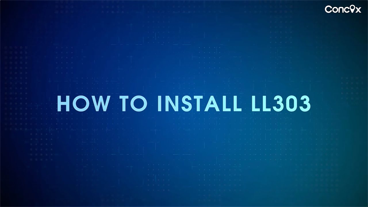 LL303 Installation Guide