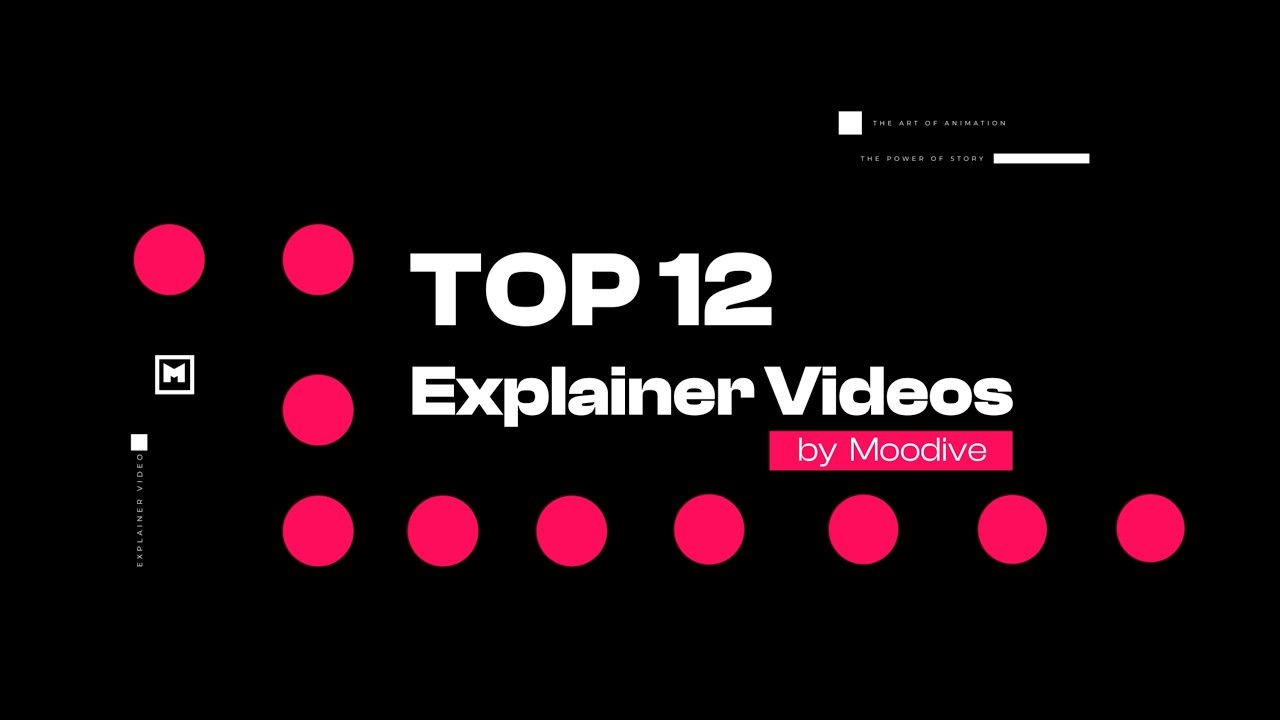 Top 12 Explainer Videos by Moodive