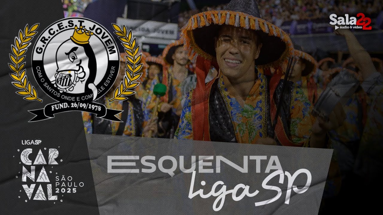 TORCIDA JOVEM 4K - ESQUENTA | CARNAVAL 2025 - LIGA-SP