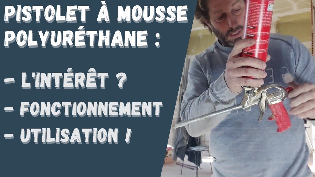 Polyurethane foam gun