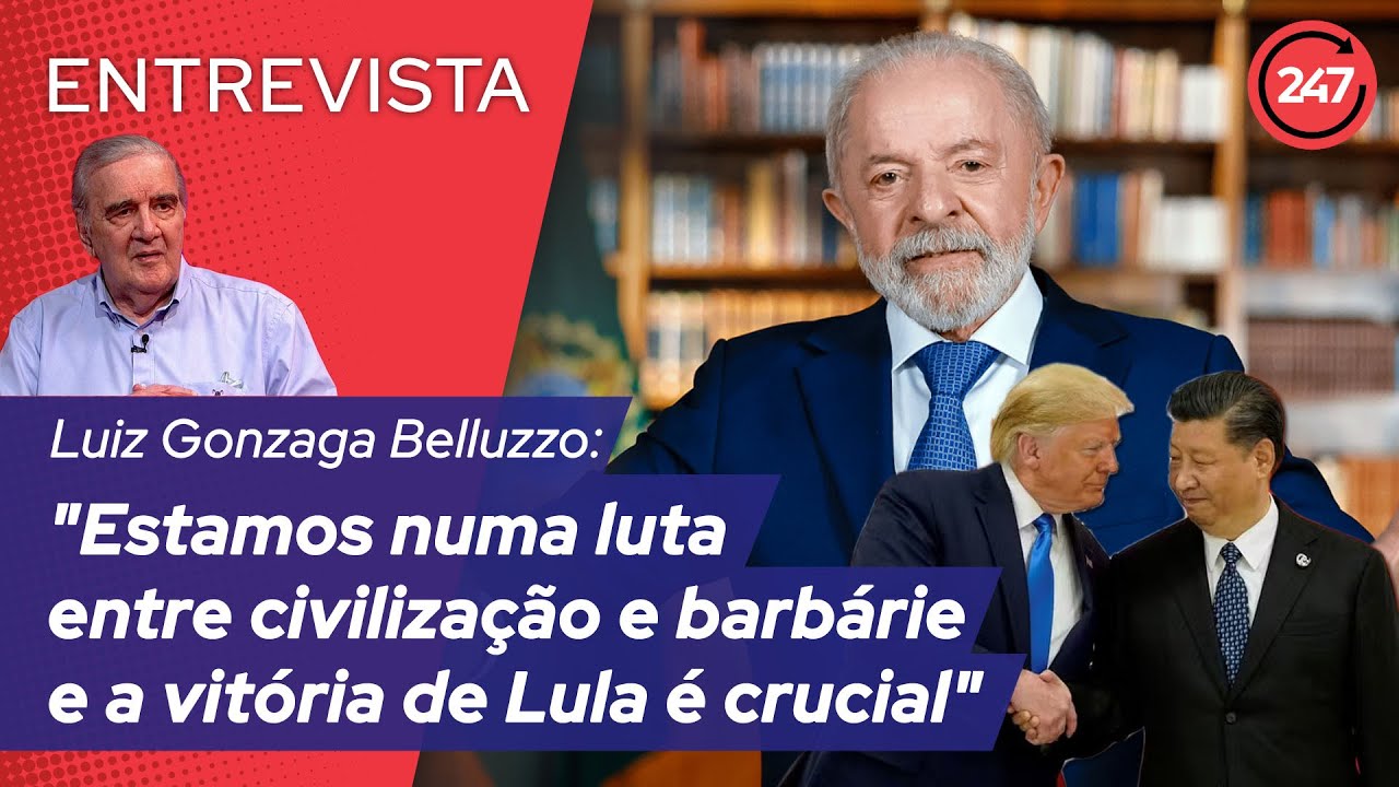 Belluzzo: estamos numa luta entre civilização e barbárie e a vitória de Lula é crucial
