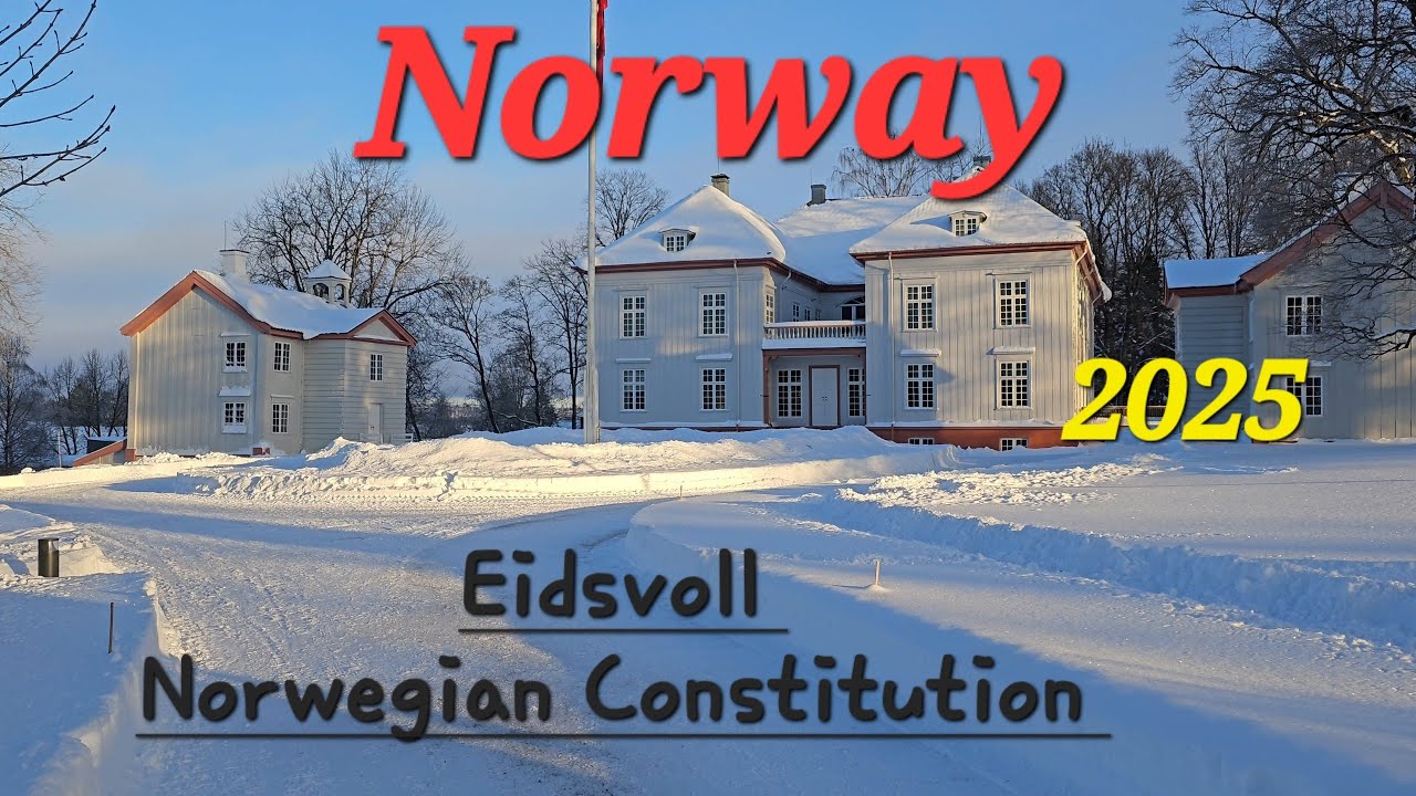 Eidsvoll-Norwegian Constitution-Snow Drive-❄️