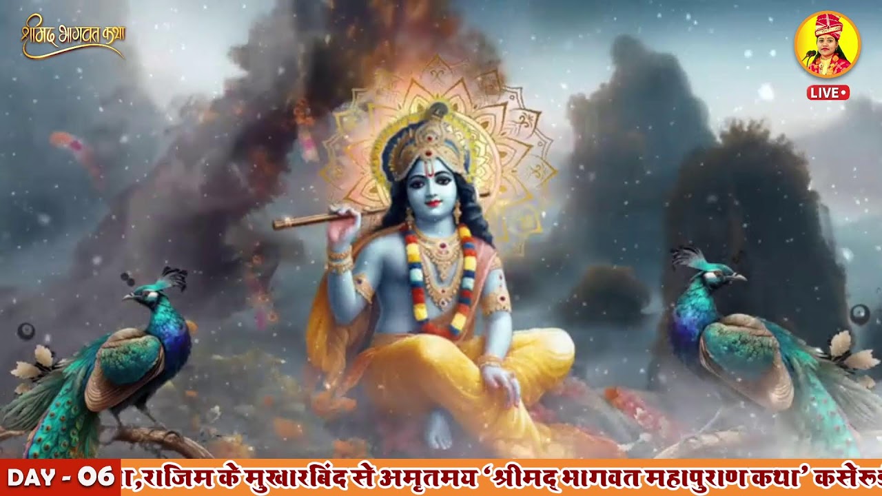 DAY-07: कथावाचिका सुश्री नंदनी किशोरी जी परतेवा राजिम | श्रीमद भागवत महापुराण कसेरूडीह, फिंगेश्वर