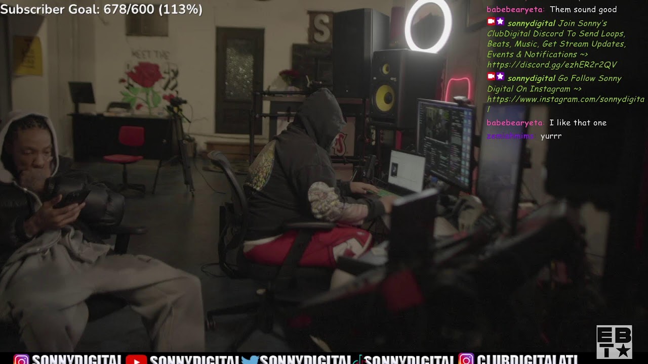 Sonny Digital & Trauma Tone making beats ! PULL UP NOWWW